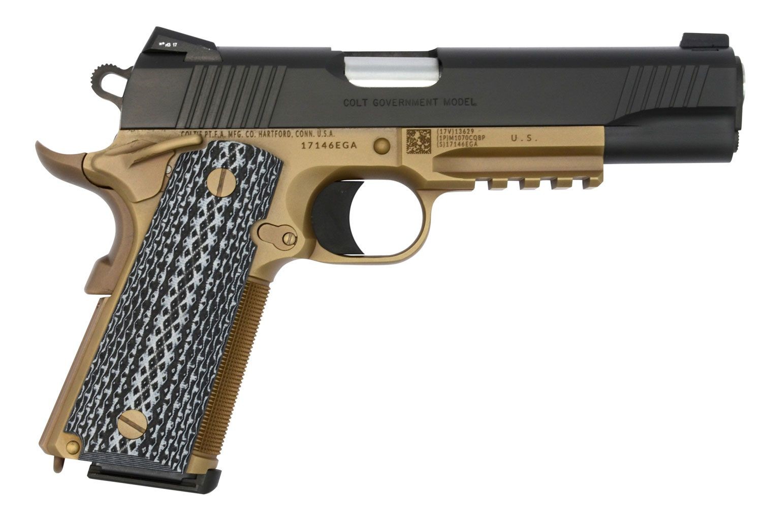 CLT CUSTOM CQB 45 ACP 5 FDE/BL8 - Win Repeating Arms Promotion